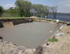 concrete foundation